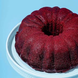 Wicked Jack's Red Velvet Rum Cake