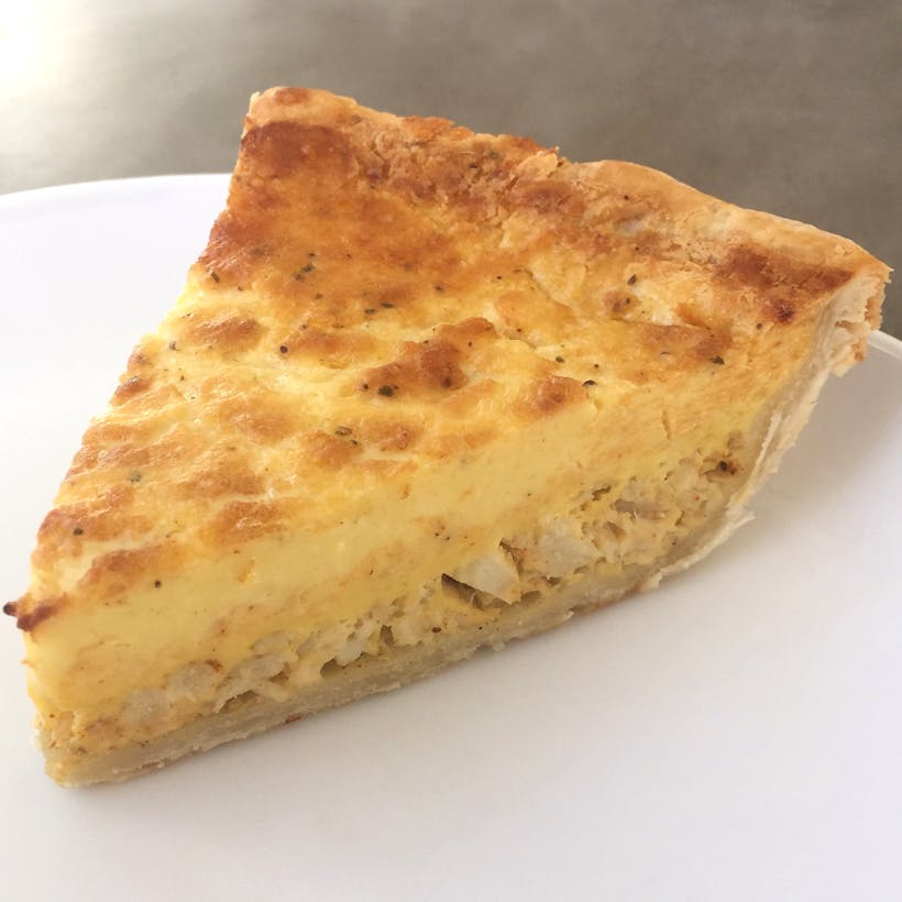 Chesapeake Crab and Cheddar Quiche