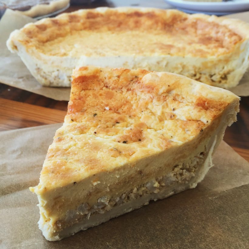 Chesapeake Crab and Cheddar Quiche by Dangerously Delicious Pies