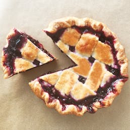 Maine Wild Blueberry Pie