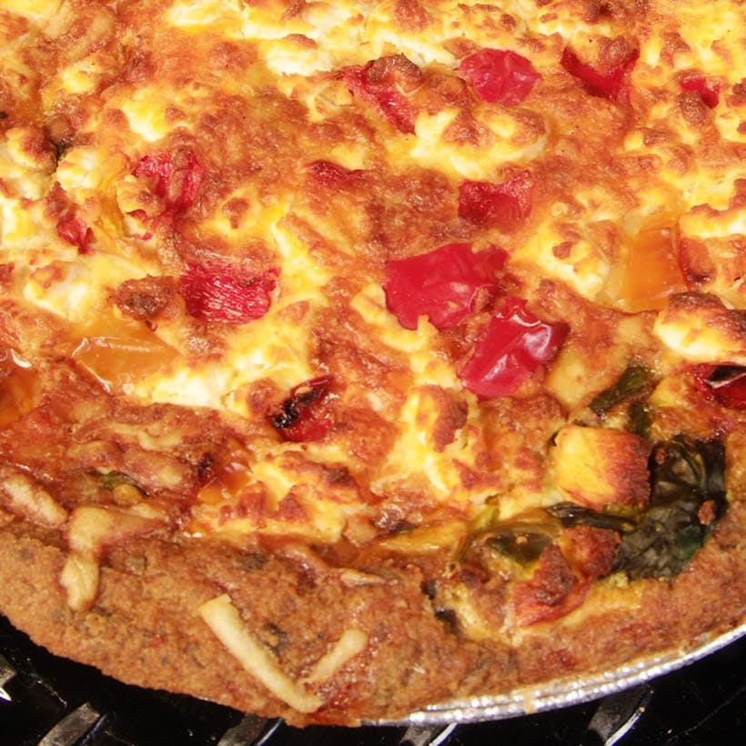 Rapa Scrapple Quiche