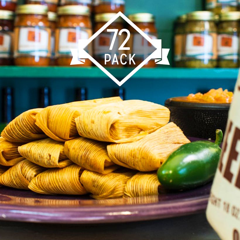 Texas Tamales Variety PLUS - 72 Pack