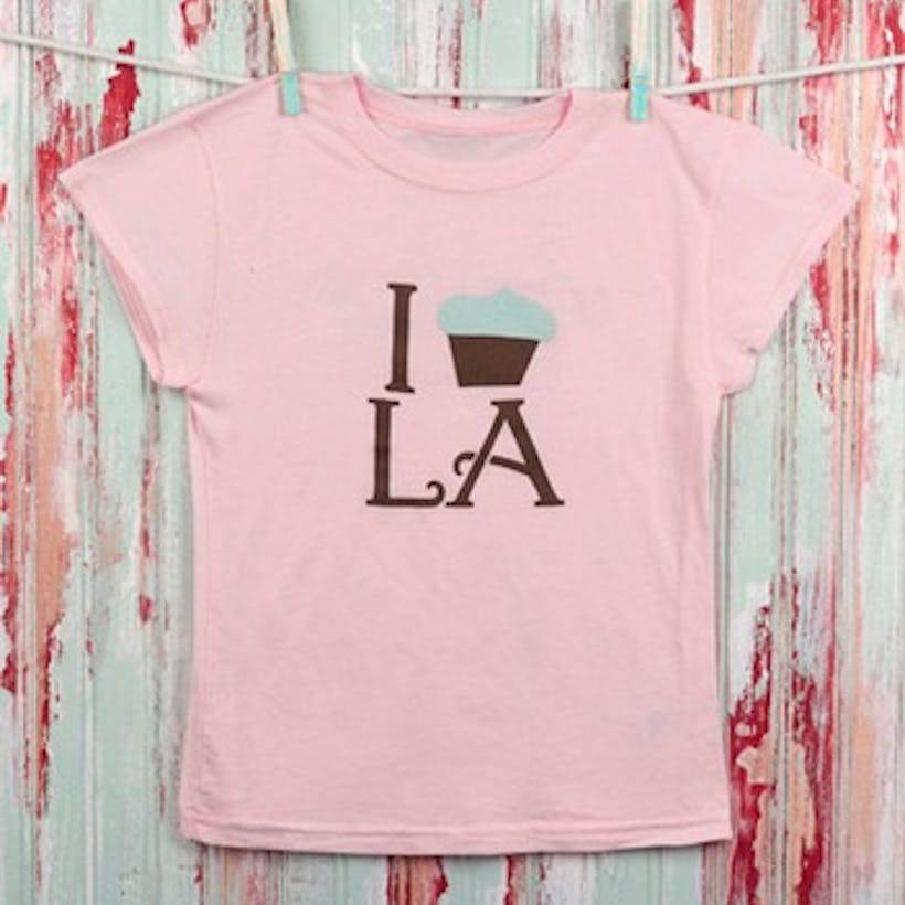 I Cupcake LA Tween Tee