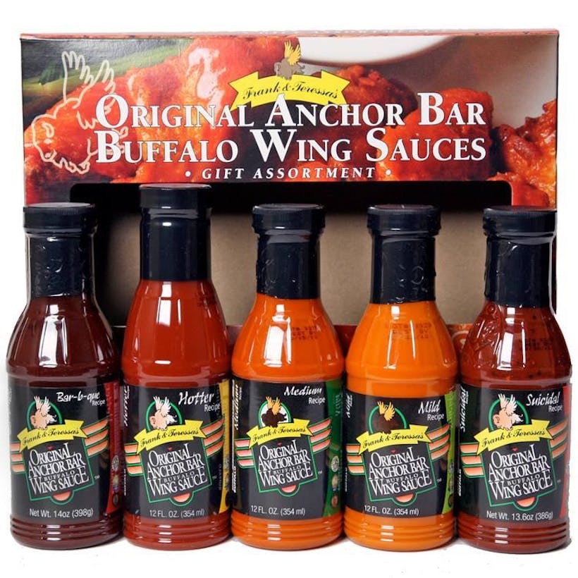 Anchor Bar 5 Bottle Wing Sauce Kit by Anchor Bar - Goldbelly