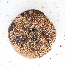 Two Dozen NY Bagels with the Works