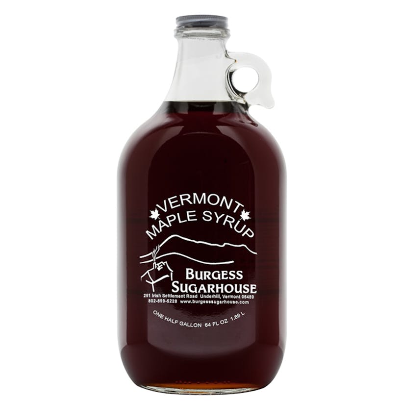 Grade A: Dark Color with Robust Taste 1/2 Gallon