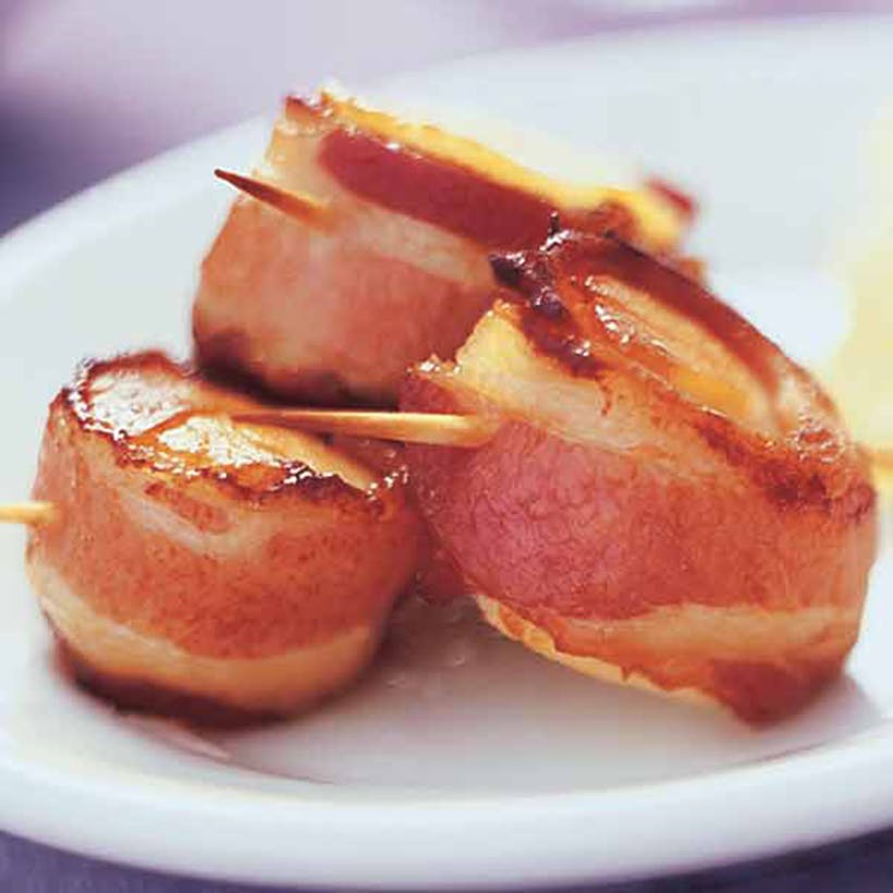Bacon Wrapped Scallops