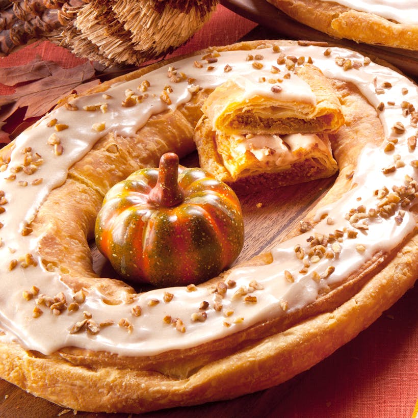 Pumpkin Caramel Kringle (Kosher)