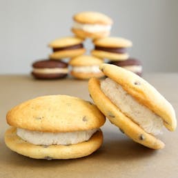 Bromance Chocolate Chip + Vanilla Cream Whoopies Dozen