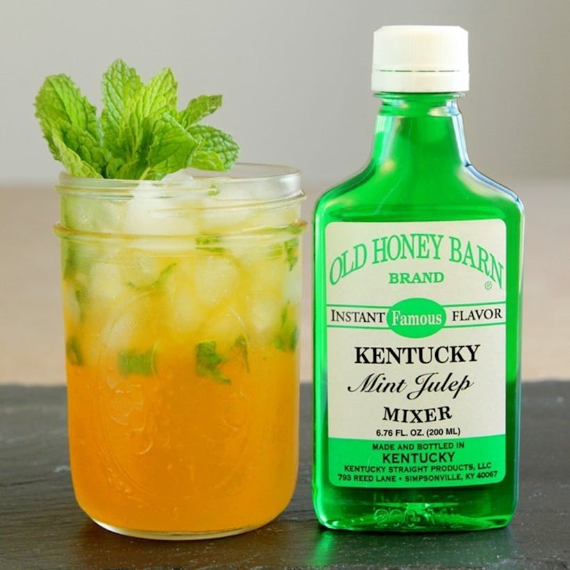 Old Honey Barn Mint Julep Mixer - 200ml Flask